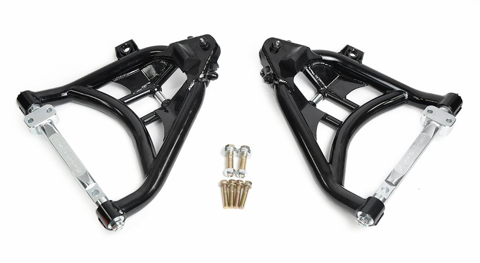 1958-1964 GM Impala Biscayne Extended Travel Tubular Front Lower Control Arms for Coilovers Part Number: CTA-84EXT