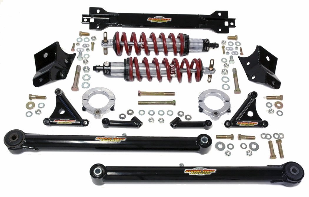 1958-1964 GM Impala Biscayne Rear QA1 double adjustable Coilover Kit Part Number: COR-5864D