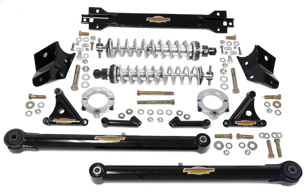 1958-1964 GM Impala Biscayne Rear QA1 single adjustable shocks Coilover Kit Part Number: COR-5864S