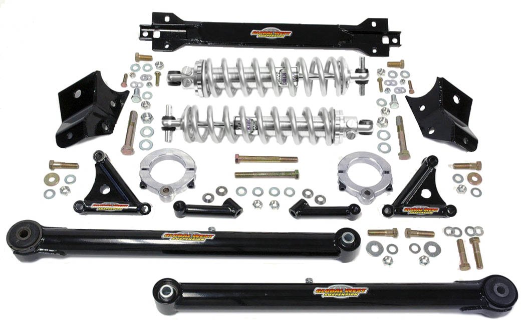 1958-1964 GM Impala Biscayne Viking double adjustable Rear Coilover Kit Part Number: COR-5864V