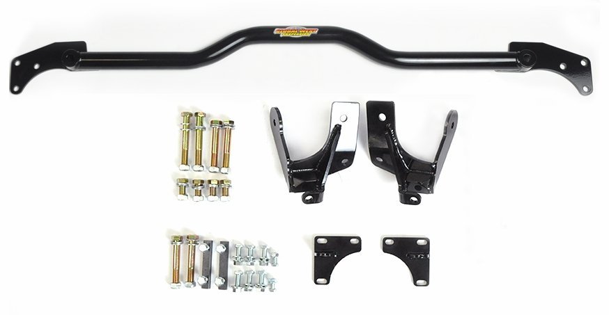 1964-1966 GM A-Body upper cross member and lower brackets for rear coilover- no shocks or springs Part Number: COR-646