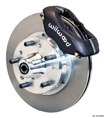 1964-1972 GM A-Body 4 Piston Caliper 11″ Rotor Front Brake Kit for Disc Brake Spindle Part Number: W140-10996