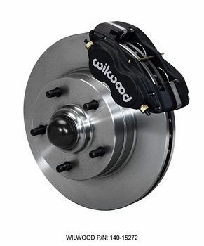 1964-1972 GM A-Body 4 Piston Caliper 11″ Rotor Front Brake Kit for Disc Brake Spindle Part Number: W140-15272