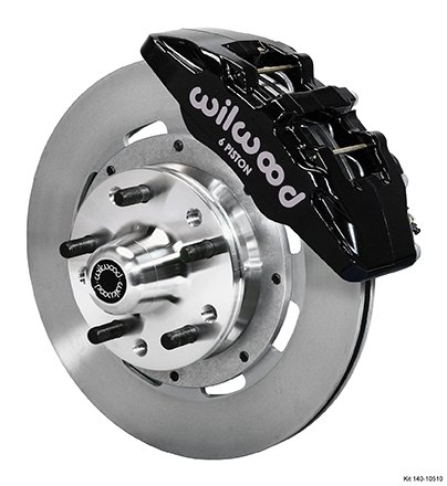 1964-1972 GM A-Body for Disc Brake Spindle 6 Piston Calipers 12″ Rotor Front Brake Kit Part Number: W140-10510