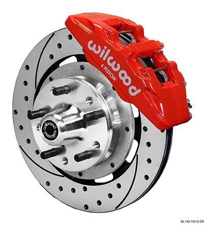 1964-1972 GM A-Body for Disc Brake Spindle 6 Piston Calipers 12″ Rotor Front Brake Kit Part Number: W140-10510-DR