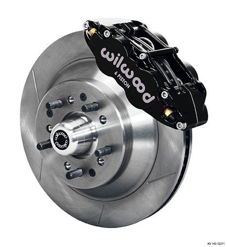 1964-1972 GM A-Body 6 Piston Calipers 12″ Rotor Front Brake Kit for Disc Brake Spindle Part Number: W140-12271