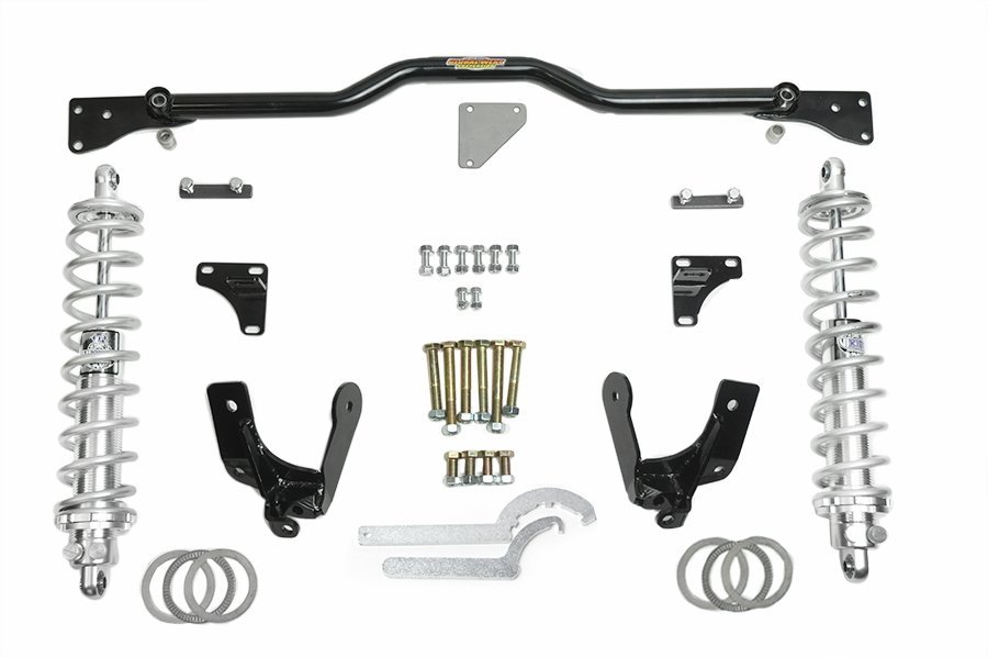 1967-1972 GM A-Body Rear coilover kit stock rear end using Viking double adjustable shocks Part Number: COR-672V