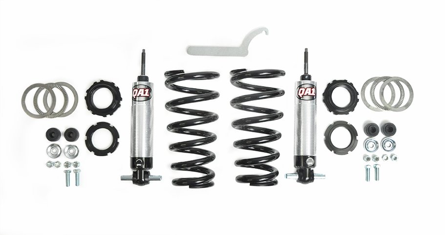 1967 1968 1969 GM F-body Front Coilover Kit with QA1 single adjustable Shocks for Small Block Application Part Number: GWS-101-500