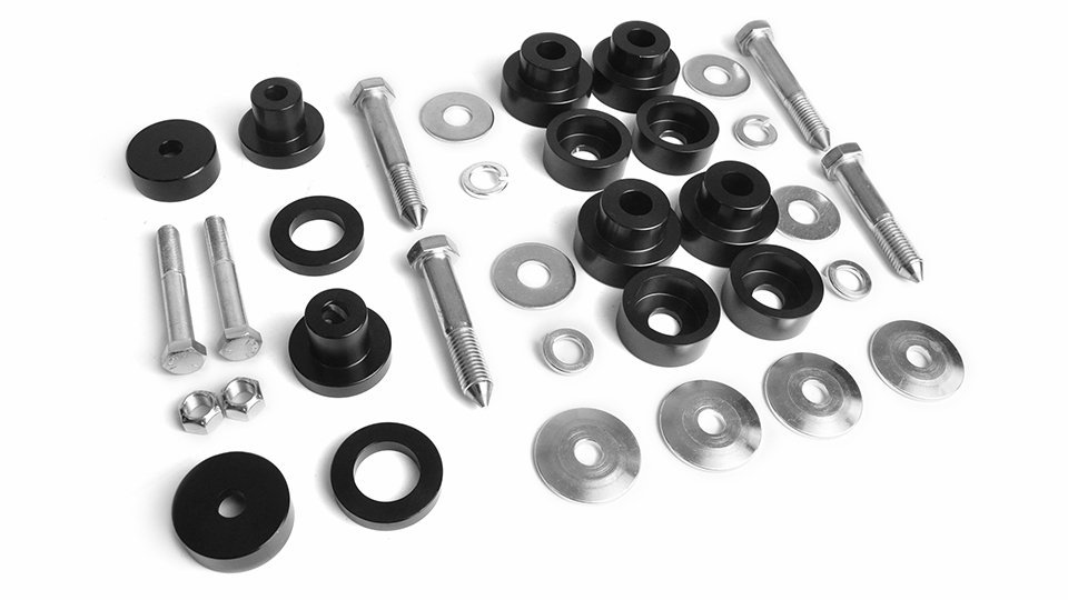 1970-1973 GM F-Body Body Mount Bushing Kit Complete Kit Part Number: 807