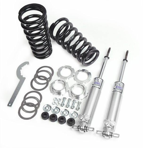 1968-1972 A-body Front Coilover Kit with Viking Double adjustable Shocks for Big Block Applications Part Number: GWSV-122-550