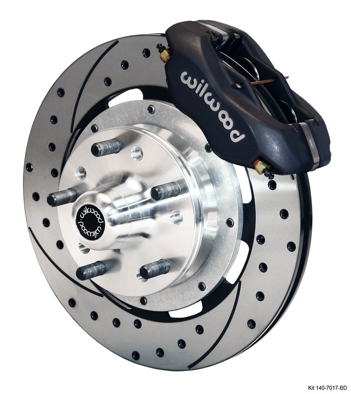 1970-1978 GM F-Body 1973-1977 GM A-Body Drilled and Slotted 12″ Brake Kit Part Number: W140-8582D