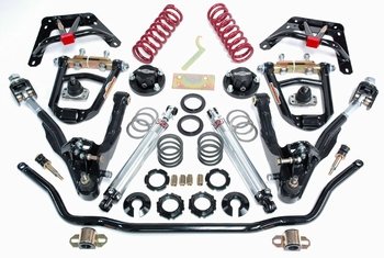 1962 1963 1964 1965 Falcon Front End QA1 Double Adjustable Coilover Kit Featuring our Negative Roll Control Arms for a Small Block Application Part Number: COMNR-6265D