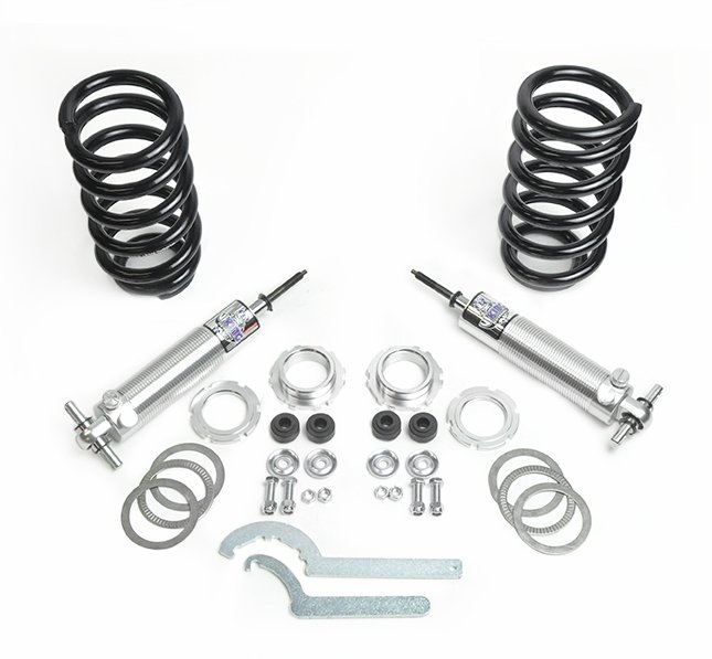 1963-1982 Corvette Front Coilover Kit Using Viking Double Adjustable Shocks Part Number: GWSV-6382-T-450