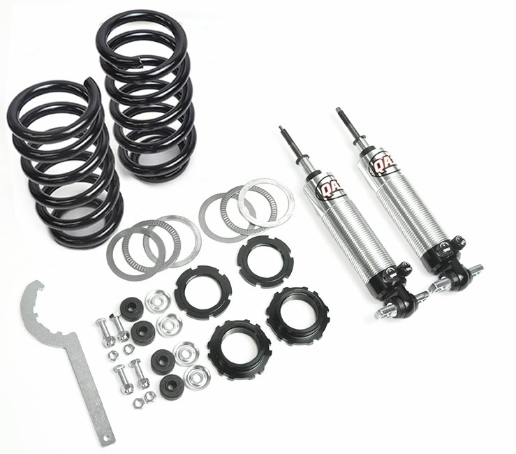 1967-1969 Camaro, Firebird, 1968-1974 Nova, Front Coilover kit with QA1 Double Adjustable Shocks Part Number: GWSQ-401-10450