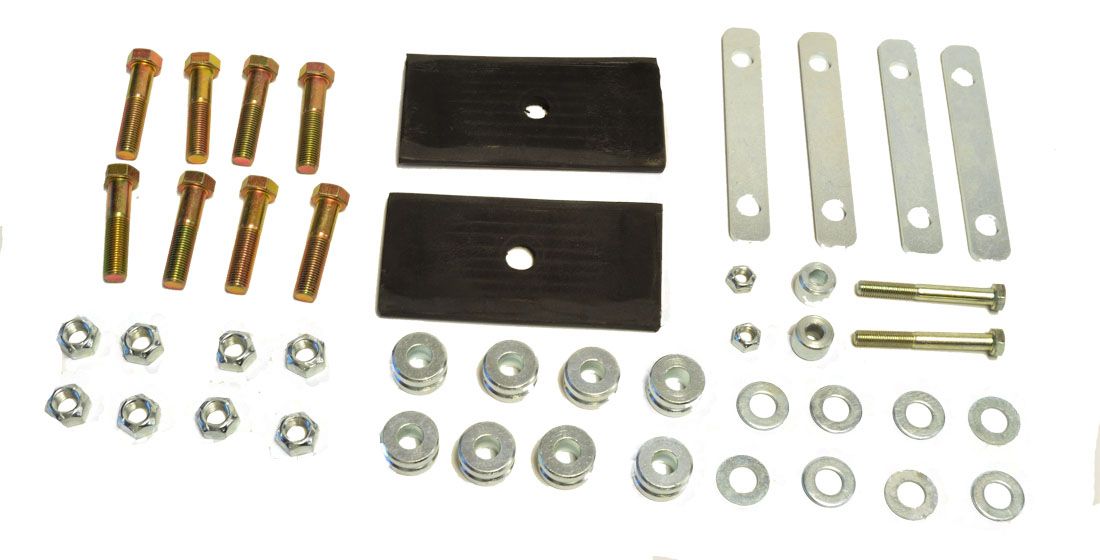 1967-1969 F-Body Camaro Firebird 1968-1974 Nova Mono Leaf to Multi Leaf Spring Conversion Kit Part Number: 1035