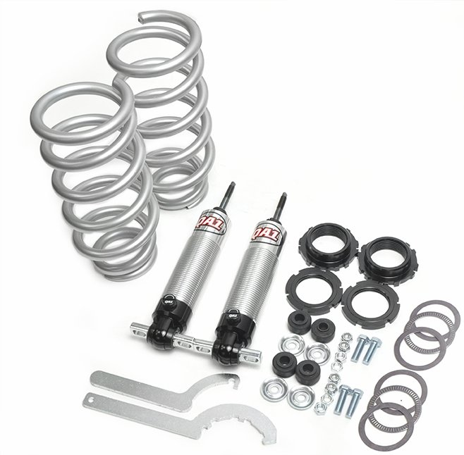 1978-1988 GM G-Body Front Coilover kit using QA1 Shocks for Small Block Applications Part Number: GWS-111-500