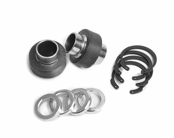 QA1 Lower Bearing Shock Mount for Global West Extended Travel Control Arms Part Number: EXTQ-001