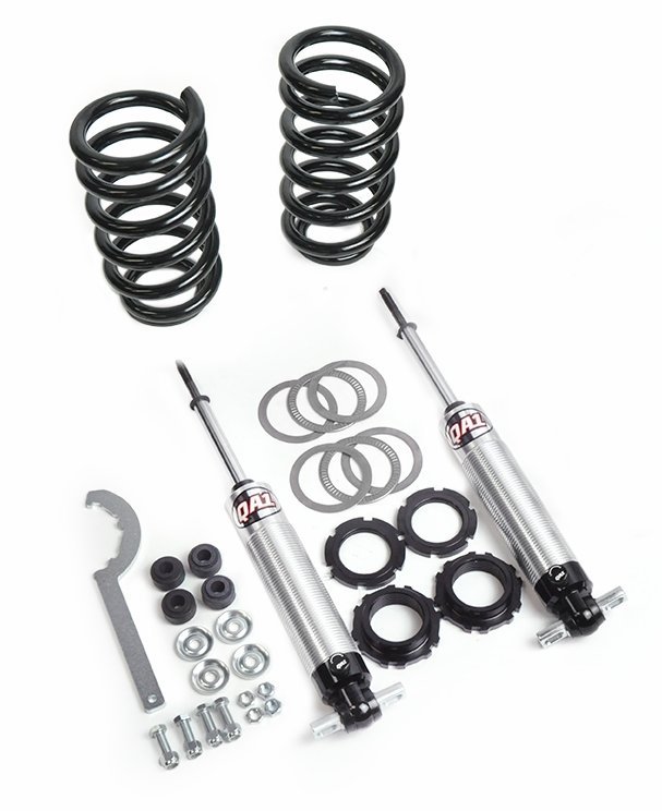 Front Coilover Kit with QA1 single adjustable Shocks Part Number: GWS-501-10450_