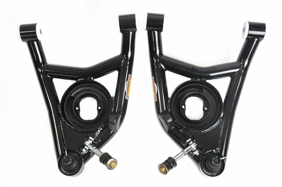 1964-1972 A-body Tubular Lower Control Arms with Del-A-Lum Bushings for Standard Shock Spring Applications Part Number: CTA-42L