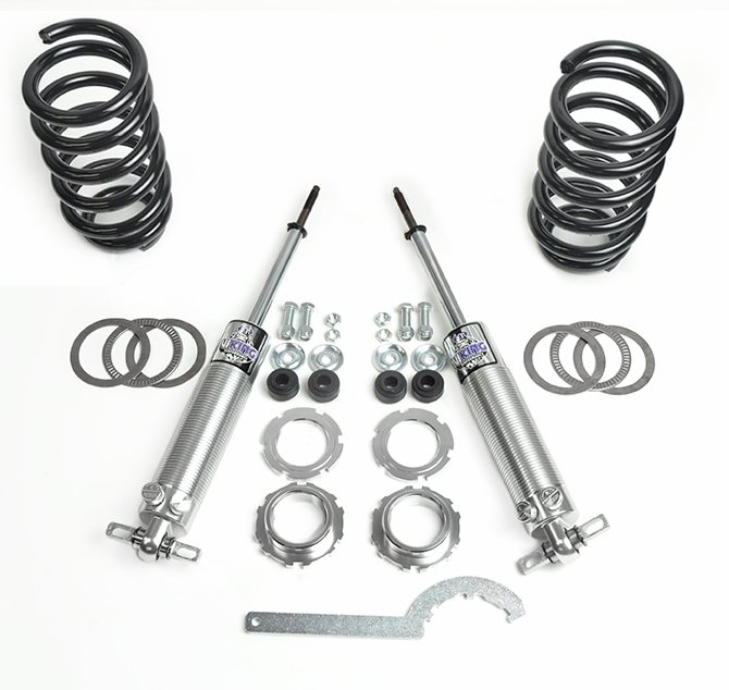 1968-1972 A-Body Front Coilover Kit with Viking Double adjustable Shocks for Big Block Applications Part Number: GWSV-122-500