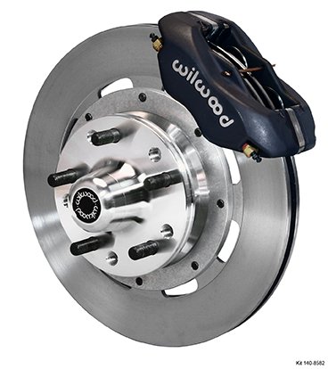 1970-1978 Camaro Firebird 4 Piston Calipers Dynalite 12″ Rotor Front Brake Kit Part Number: W140-8582